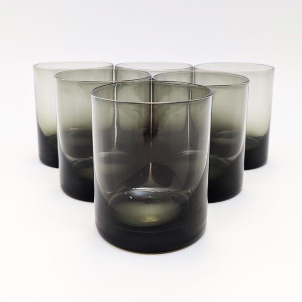 MCM Smokey Drinking Glasses - Set of 6