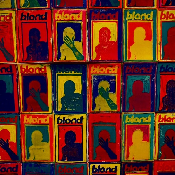 Frank Ocean Blonde Poster Art Handmade Prints