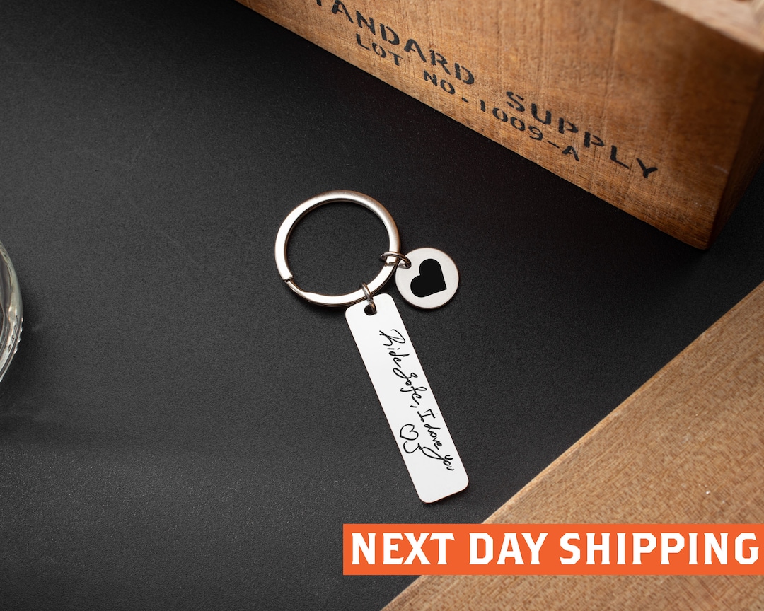 Ride Safe Engraved Aluminum Keychain: Motorcyclist Gift - Etsy