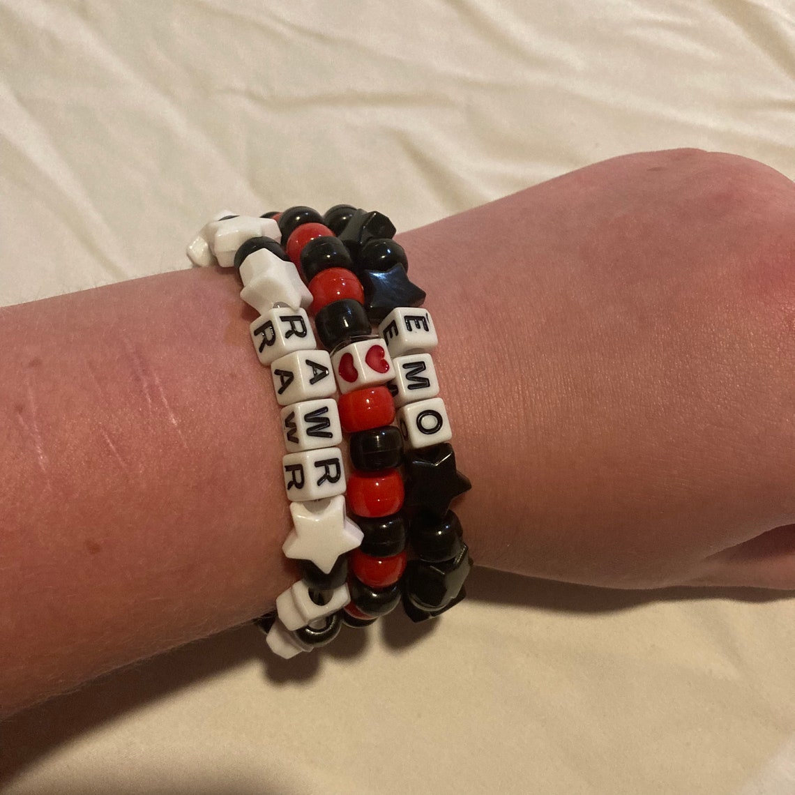 Emo Kandi Bracelet Set Etsy