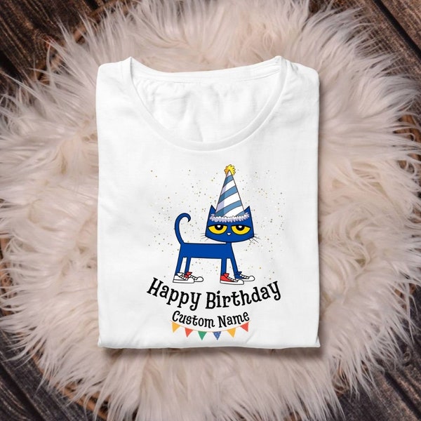 Pete the Cat Birthday - Etsy