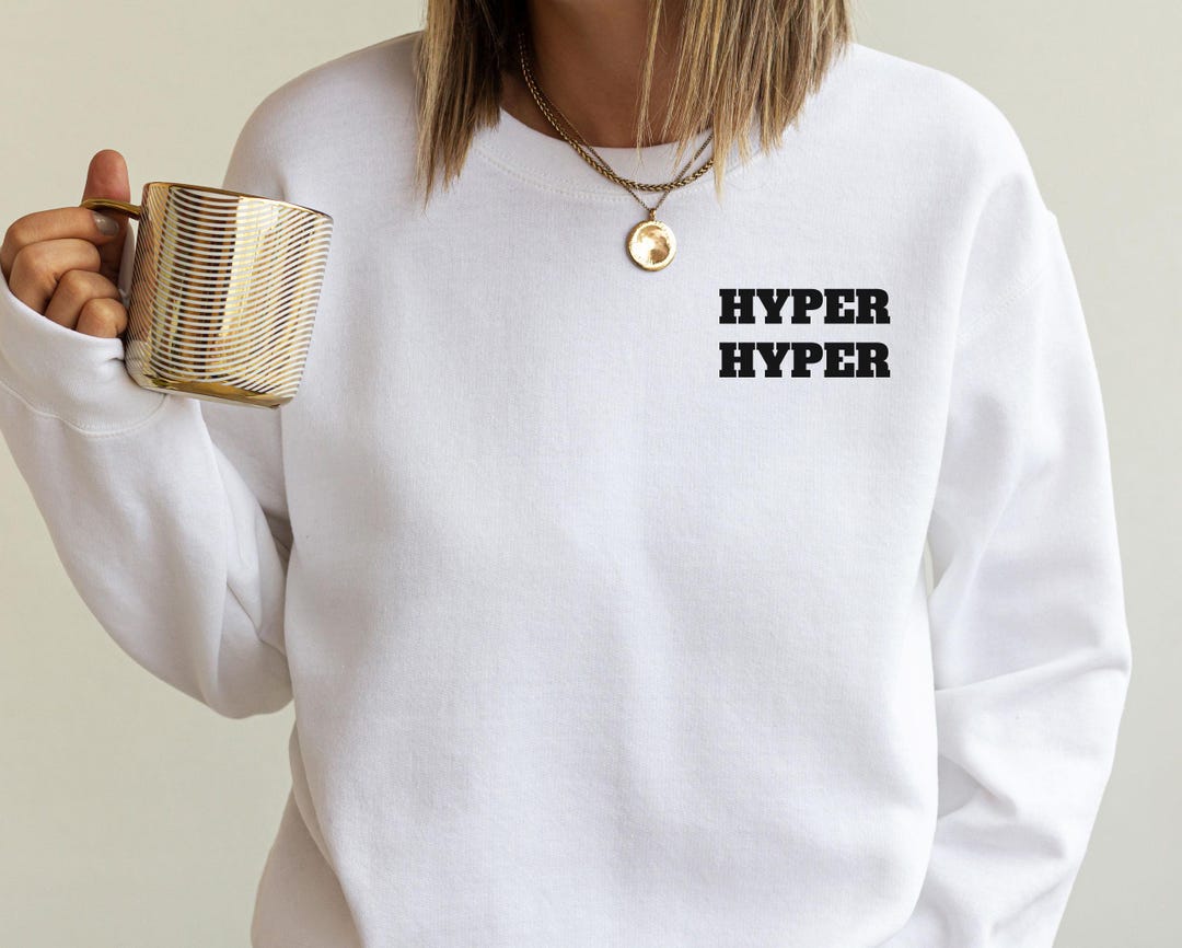 Hyper Hyper Sweatshirt, 90s Techno Music Rave Sweatshirt, Scooter ...