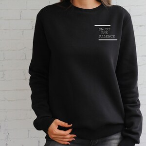 Depeche Mode Sweatshirt, 90s Rock Band Concert Sweatshirt, Boyfriend gift, man gift, christmas gift, Concert Sweatshirt, Depeche mode fan image 2