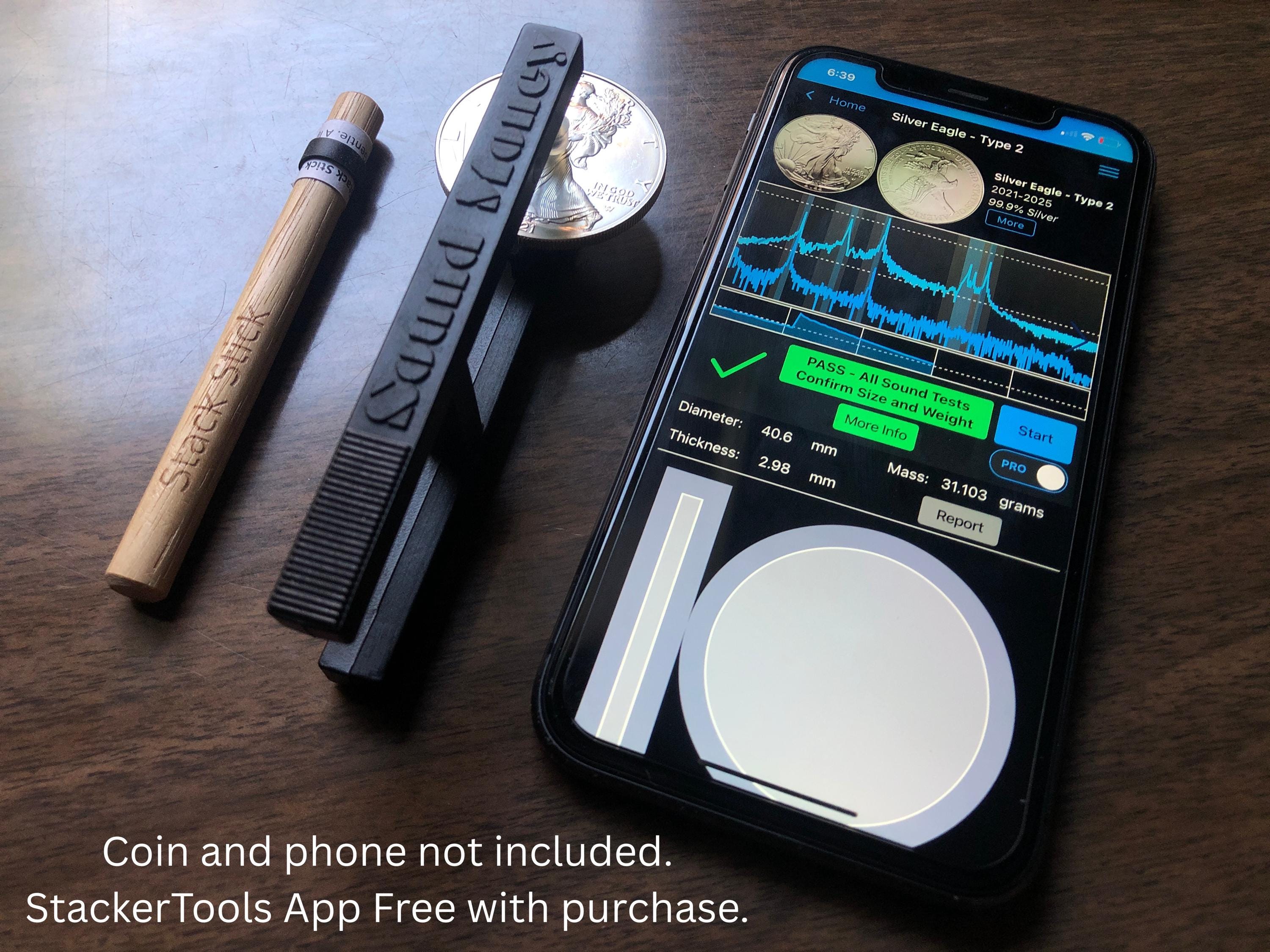 ポケットピンガー（スタックスティック付き） - コインピンテスト - シルバーゴールドコインテスター＆バーテスター - Etsy 日本