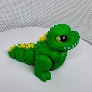 Kaiju Godzilla Flexi Fidget Toy | Articulating | ADHD | Sensory Toy | SugarPaws3D