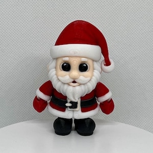 Weihnachtsmann | Gelenkige Weihnachtsfigur | ADHS | Sensorisches Spielzeug | Druckvers