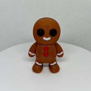 Lebkuchenmann | Zou3D | Gelenk Sensory Fidget Spielzeug | ADHS | Weihnachten