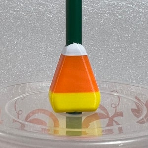 Candy Corn förmige Stroh Topper