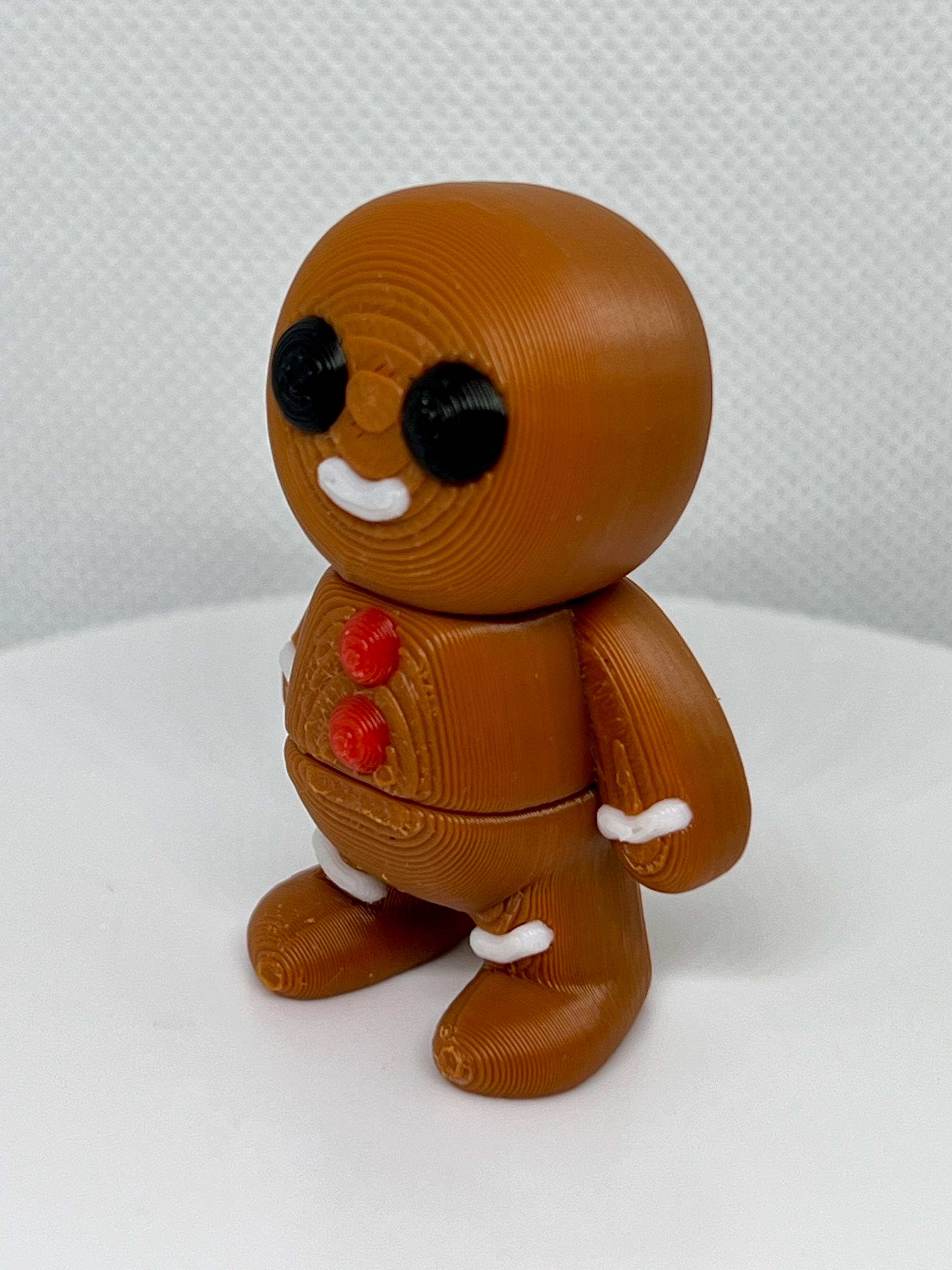 Gingerbread Man | Zou3d | Articulating Sensory Fidget Toy | Christmas ...