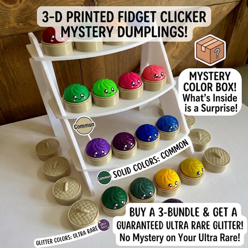 Dumpling Toy Rarest Colour Rare Glitter Dumpling - Etsy