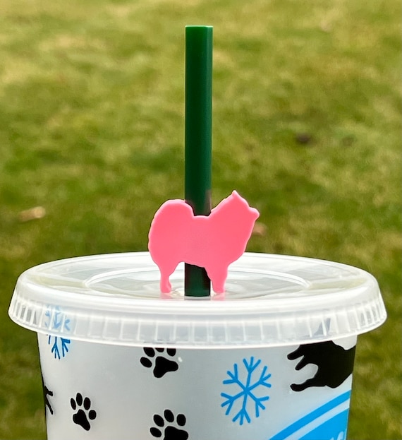 Pomeranian Straw Topper - Starbucks Straw