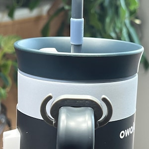 Owala 40オンス タンブラー ハンドル クリップ チャーム ホルダー付き - マット/シルク PLA - カラーバリエーション - 2 個パック