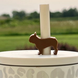 French Bulldog Straw Topper (Standing) - Simple Modern Straw