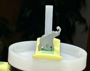 Elephant Straw Topper - Stanley Straw - Delta Sigma Theta