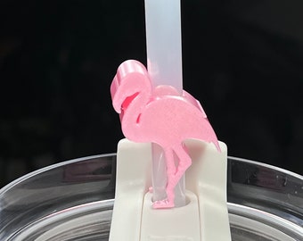 Flamingo Straw Topper - Stanley Straw