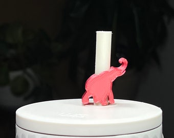 Elephant Straw Topper - Simple Modern Straw - Delta Sigma Theta