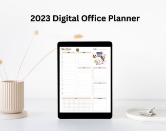 Daily Planner Pages, digital planner 2023, 2023 planner, digital download, printable