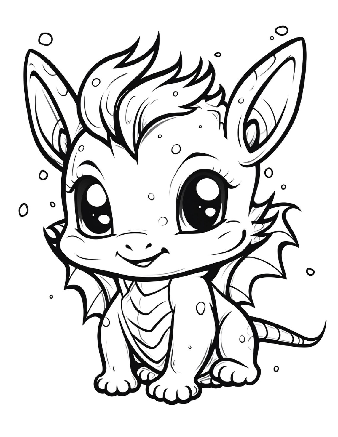 100 Cute Dragon Coloring Pages - Il 1140xN.4964821582 4zih 