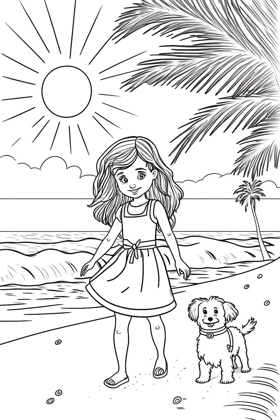 Summer Coloring Pages for Kids, Coloring Pages for Kids, Kids Coloring ...