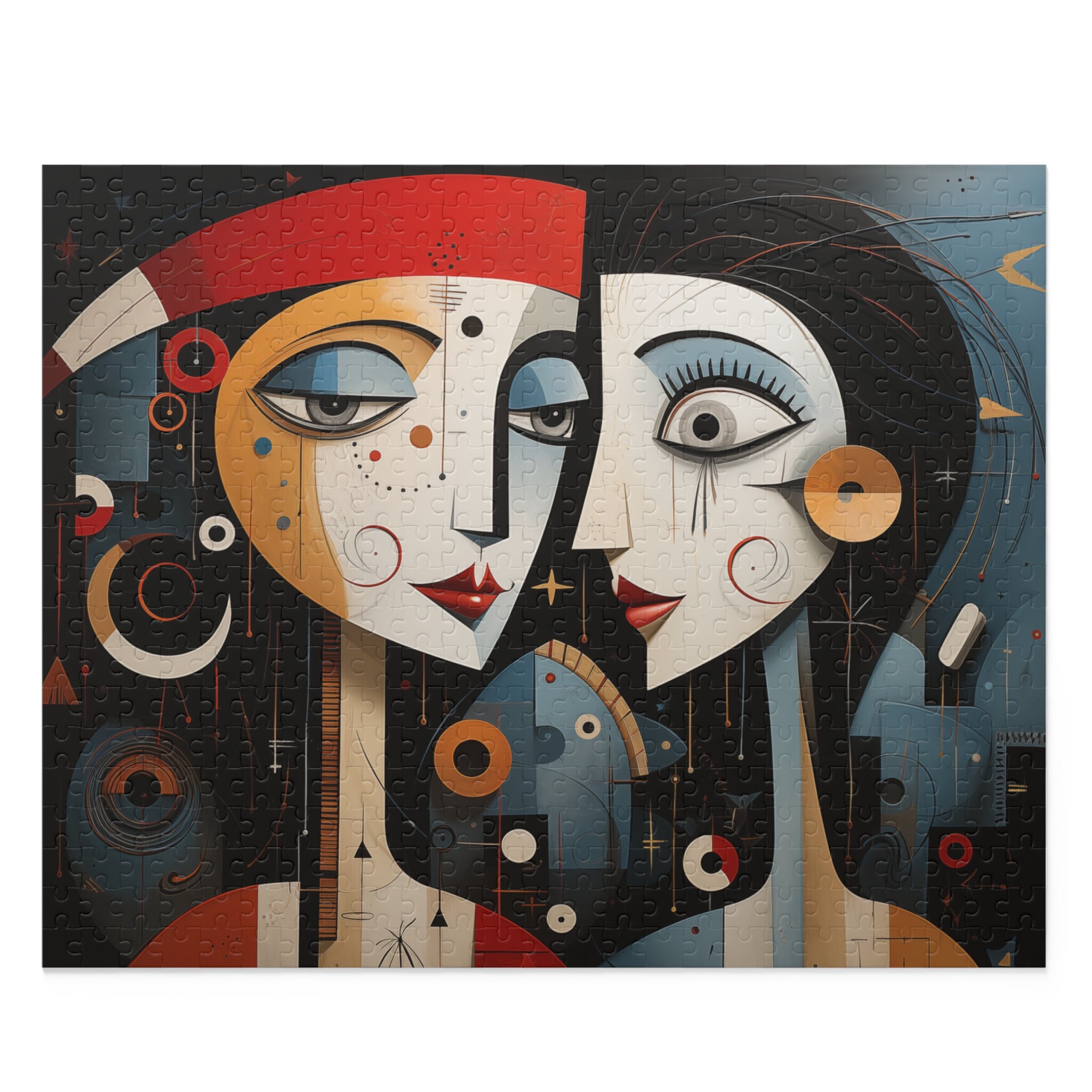 Picasso Themed Jigsaw Puzzle, Abstract Weird Puzzle, Funny Puzzles for ...