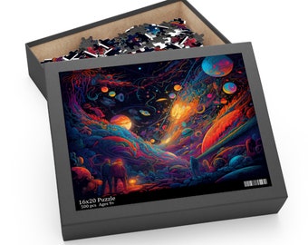 Challenging and Educational Jigsaw Puzzle Extravaganza: A Puzzle Enthusiast's Dream - Personalized, Artistic, Brain-Teasing, puzzle
