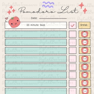 Pomodoro Planner
