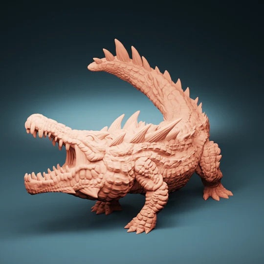 Dire Crocodile by Lost Adventures Co.
