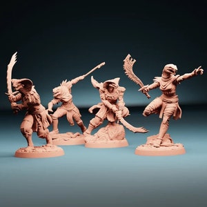 Yuan-ti by Lost Adventures Company/snake men/serpent folk/fantasy/dnd/pathfinder/hero/adventurer/villain/warcrow/frostgrave/steel legion
