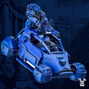Cataphract Currus from Legio Prima Victrix by Dakka Dakka / grimdark / sci-fi / fast attack / vehicle / buggy / ATV