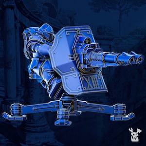 Support Turret from Legio Prima Victrix by Dakka Dakka / grimdark / wargame proxy / sci fi / futuristic / LPV / cannon / artillery