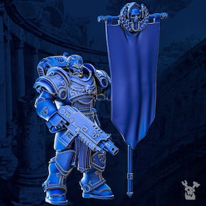 Bannerman from Legio Prima Victrix by Dakka Dakka / grimdark / futuristic / sci fi / wargame proxy / LPV