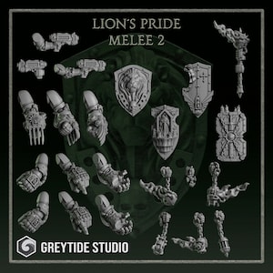Melee/Lion&#39;s Pride/Greytide studios/grimdark/proxy/dark angels/kitbash/sci fi/custom/mods/bits/upgrade/conversion/space marine/40000/censers