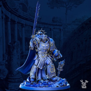 Quintus Aexius, the Conditor from Legio Prima Victrix by Dakka Dakka / grimdark / sci fi / wargame proxy / champion / hero / LPV