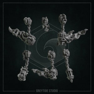 Greytide Studio の Eternal Pilgrims の香炉と炎の剣/ ビット/ グリムダーク/ モッズ/ キットバッシュ/ マリン/ プロキシ/ 変換/