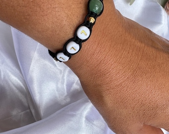 Handmade Angel Number  bracelet, adjustable and meaningful