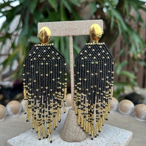 Handmade Miyuki Earrings Dangle