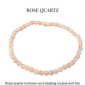 Genuine Rose Quartz Bracelet