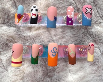 Handmade Custom One Piece Press On Nails