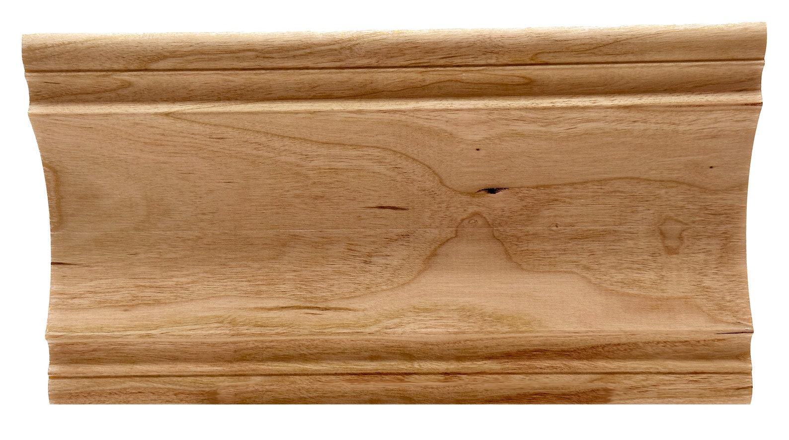 Unfinished Cherry Crown Moulding 1 in X 4 1/2 in X 7ft Solid Hardwood