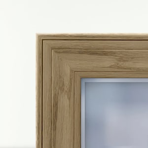 Unfinished White Oak Wood Casing 11/16 in x 2 1/4 in x 7ft | Solid Hardwood Molding | Door and Window Trim