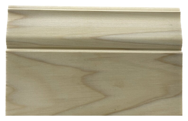 Unfinished Poplar Baseboard Moulding 3/4 in X 51/4 in X 7ft Etsy