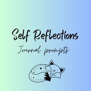 Self Reflections 30 journal prompts