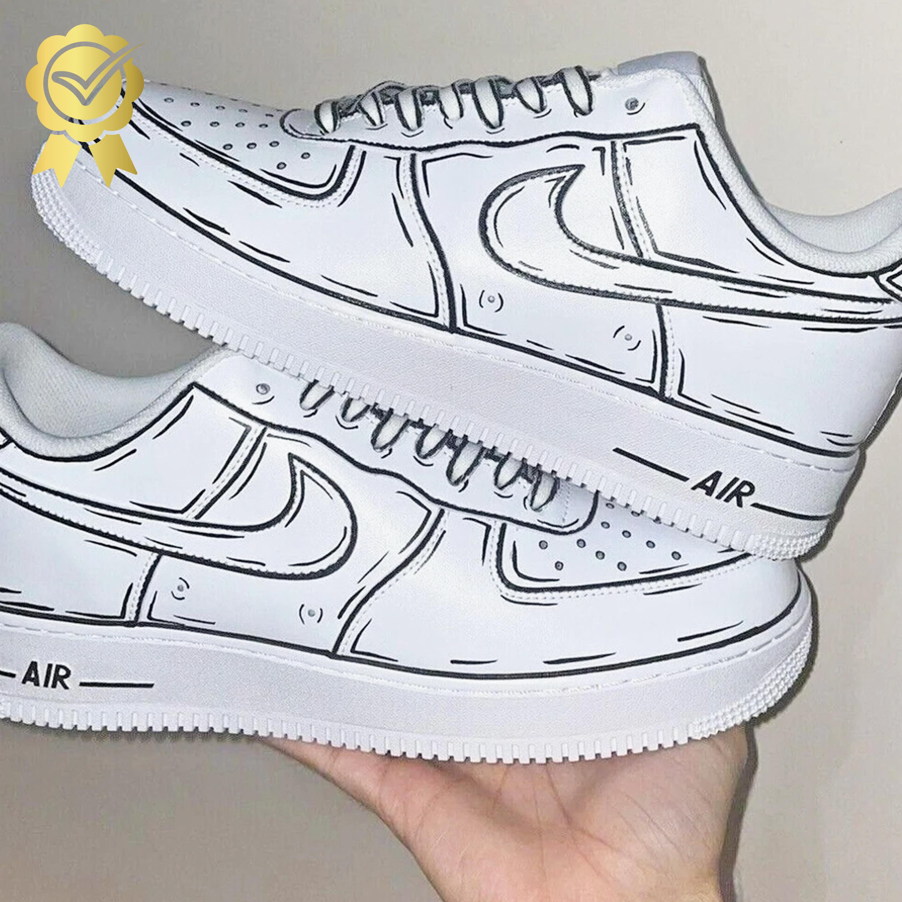 Custom Doodle Nike Air Force One Canada