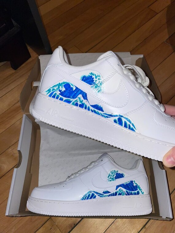 air force 1 custom wave