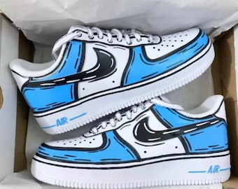 Custom Air Force 1 Cartoon