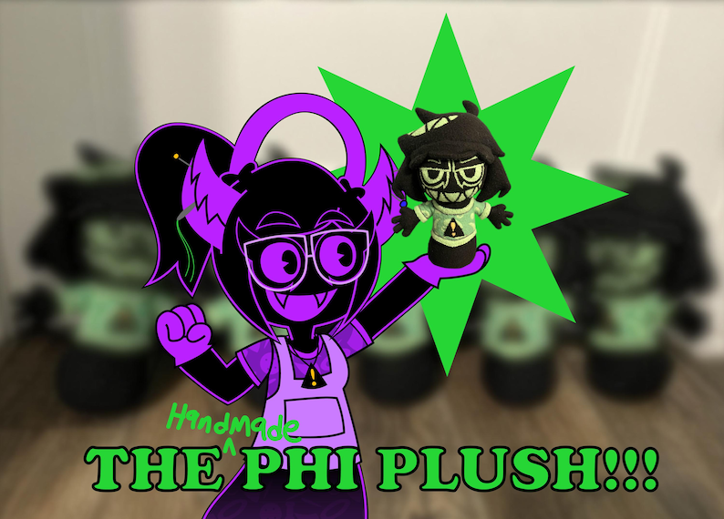 PREORDER Handmade Phi Plushie