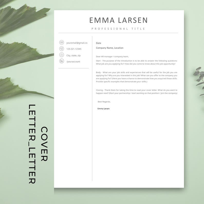 Modern CV template and creative resume design with photo option, resume cover letter, and download resume formats for job seekers.