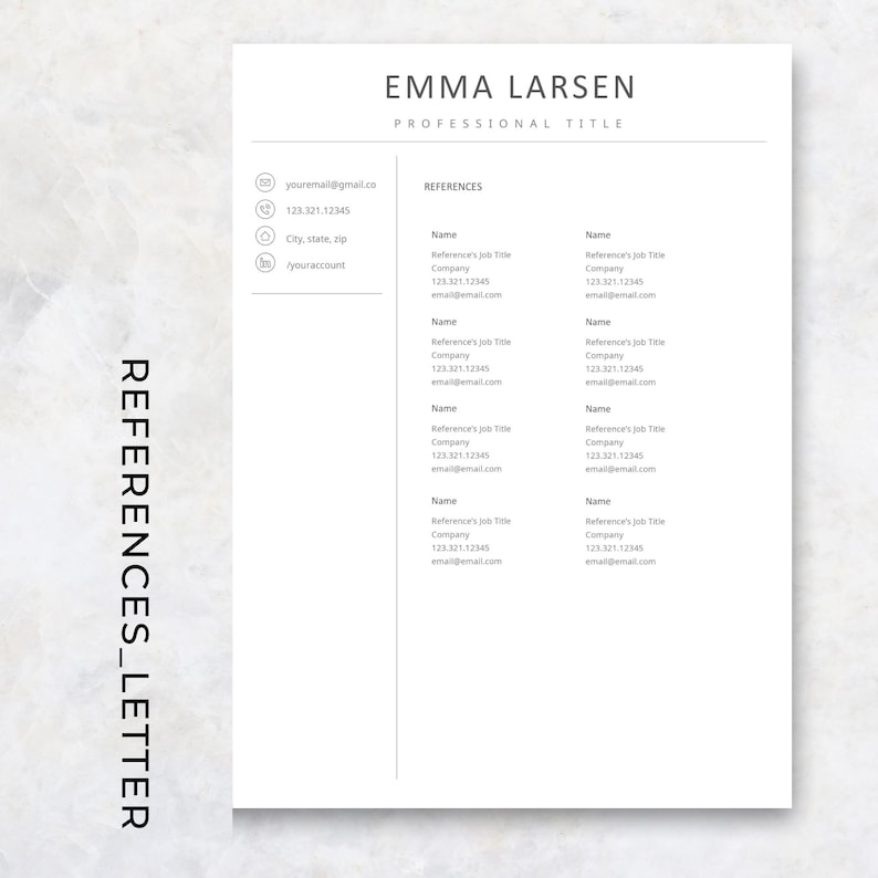 ATS resume template for 2025 with professional modern CV layouts, cover letter, and curriculum vitae editable in Word and Google Docs.
