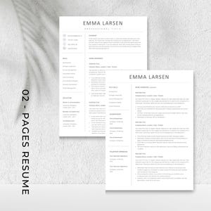 Editable professional CV and resume design with Google Doc Resume, Word Resume, and curriculum vitae template options.