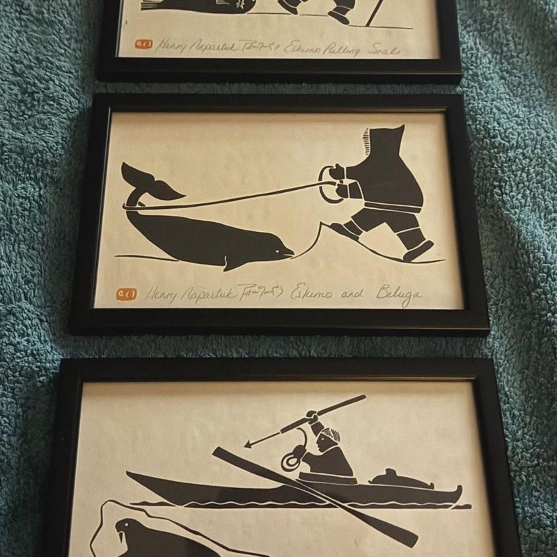 Inuit Artwork - Etsy UK